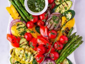 10 Healthier American Hot Foods to Enjoy, Grilled Vegetables