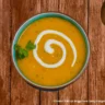 carrot coriander Soup with cream