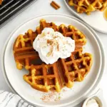 Gluten-Free Almond Flour Pumpkin Waffles