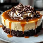 Caramel Brownie Cheesecake