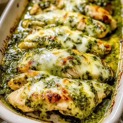 Baked Pesto Chicken