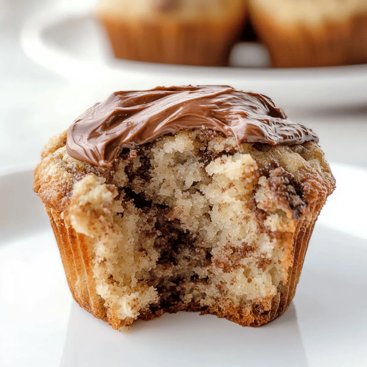 Nutella Banana Muffins