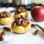 Baked Honeycrisp Apples with Butter Pecan Brown Sugar Topping