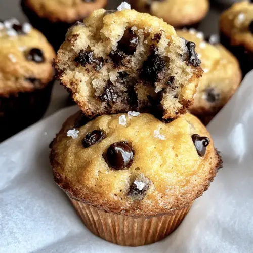 Bakery-Style Brown Butter Chocolate Chip Muffins