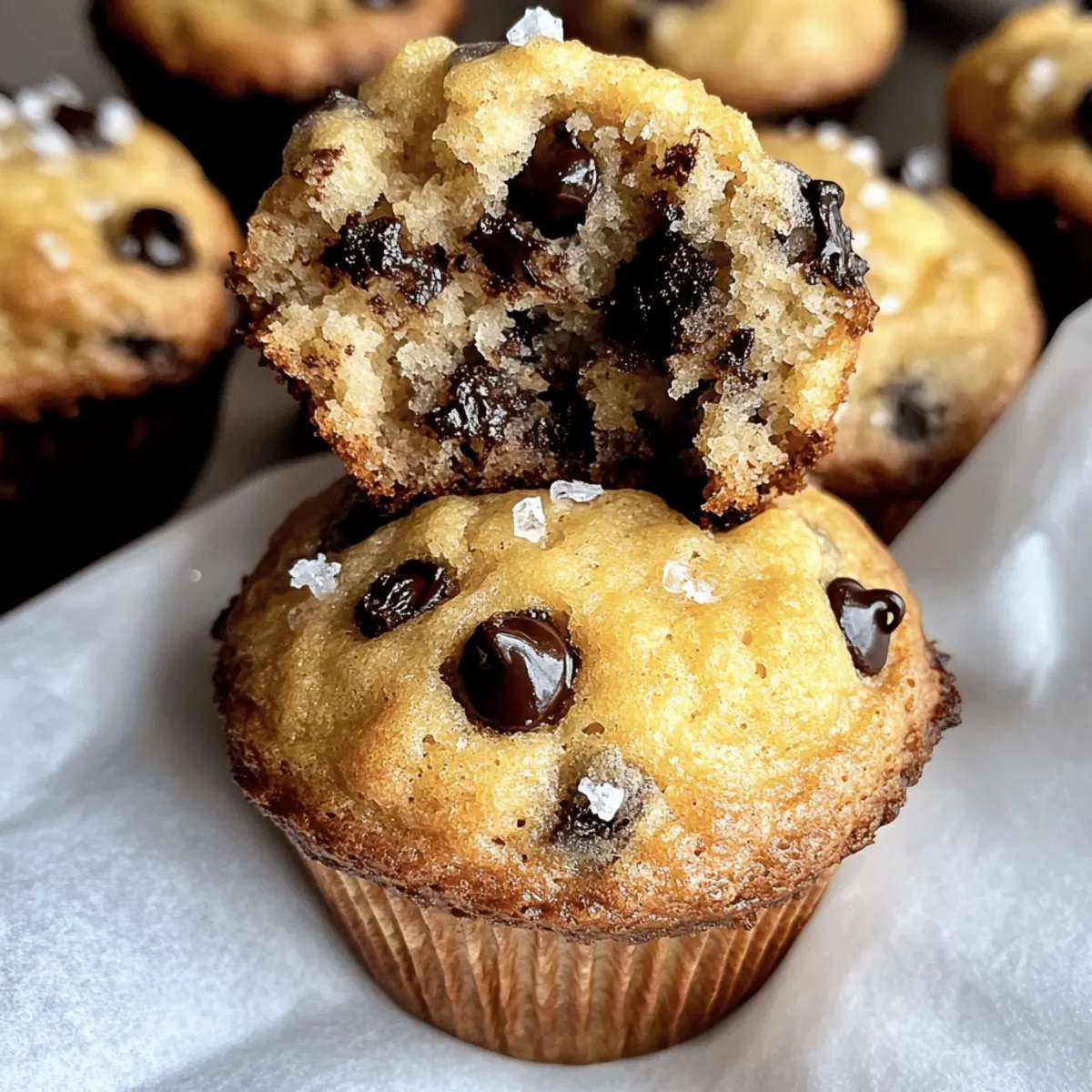 Bakery-Style Brown Butter Chocolate Chip Muffins