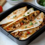 Healthy Baked Chicken Quesadilla