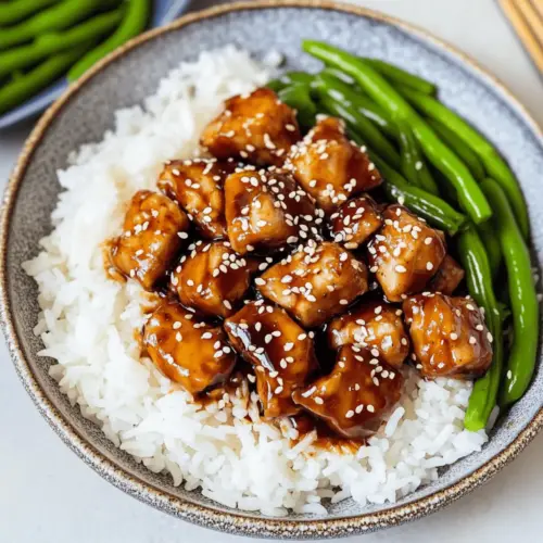 Healthy Sesame Chicken