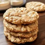 Malted Peanut Butter Oatmeal Cookies