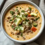 Keto Cheeseburger Soup