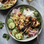 Chicken Satay Rice Bowls