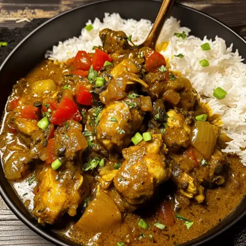 Authentic Jamaican Curry Chicken