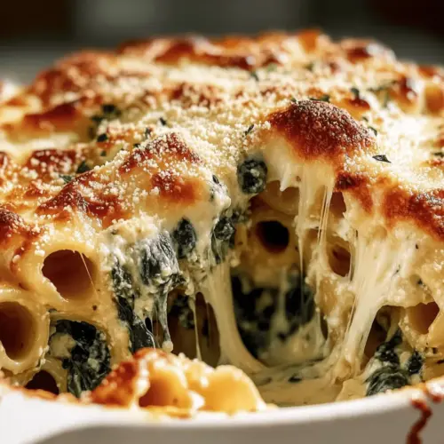 Spinach Ricotta Pasta Bake Recipe