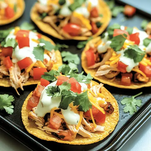 Mexican Rotisserie Chicken Tostadas
