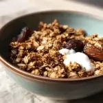 Cardamon Date Walnut Granola