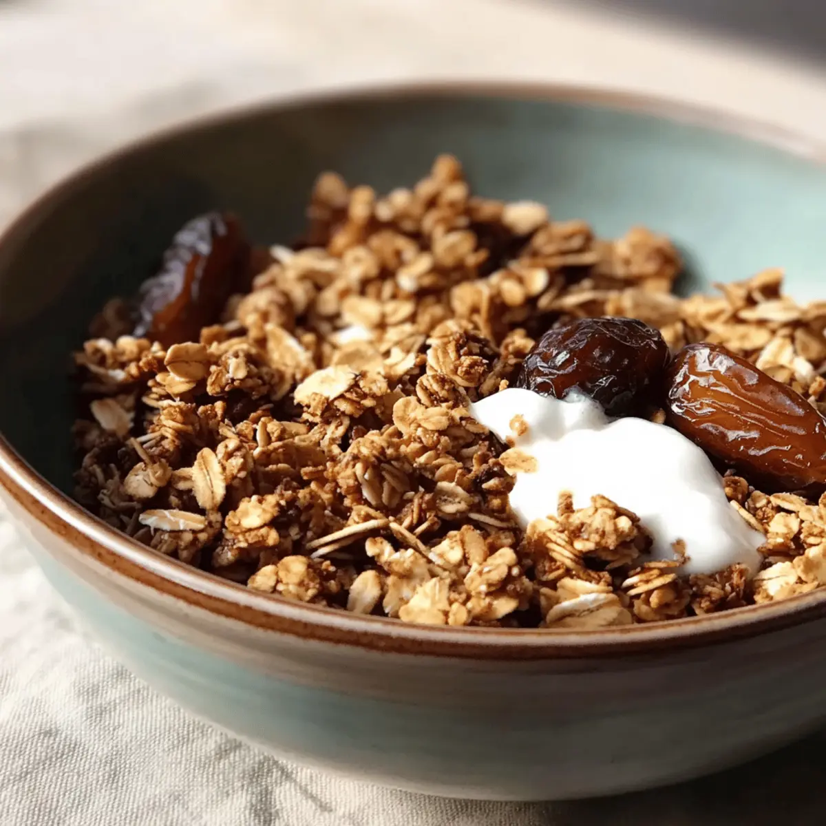 Cardamon Date Walnut Granola