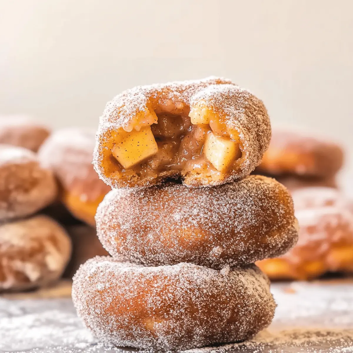 Apple Pie Doughnuts