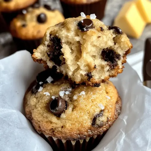 Bakery-Style Brown Butter Chocolate Chip Muffins