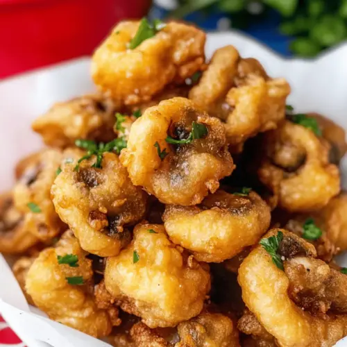 Beer Battered Mushrooms