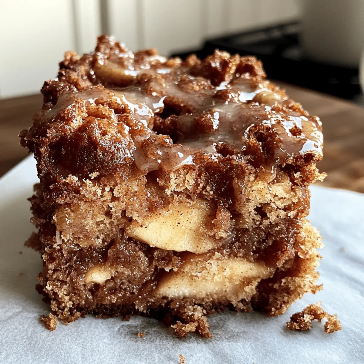 Brown Butter Apple Fritter Loaf