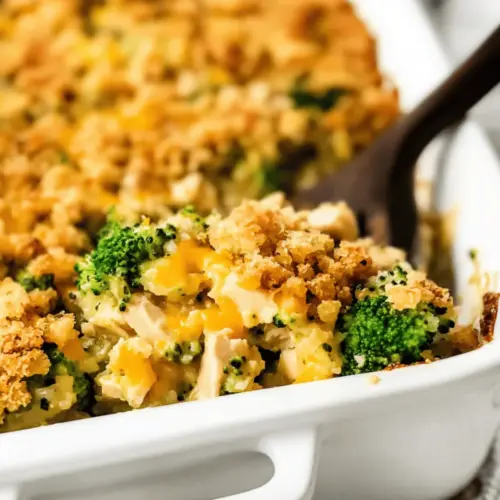Chicken and Broccoli Stuffing Casserole