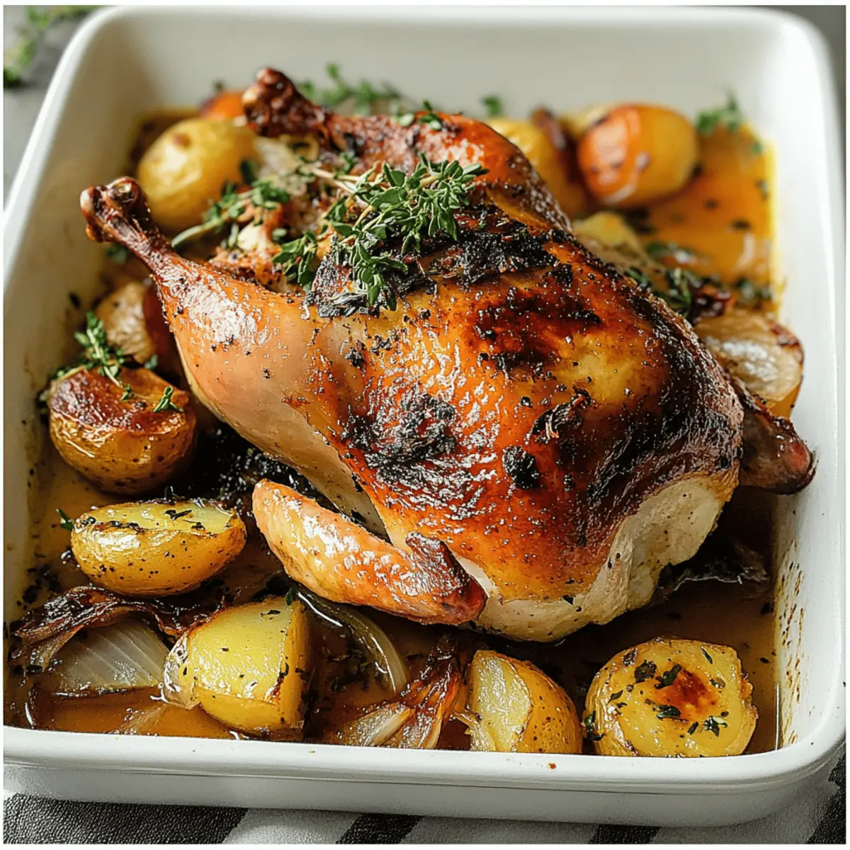 Cider Maple Oven Roasted Cornish