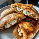 Crispy Pita with Chicken & Feta