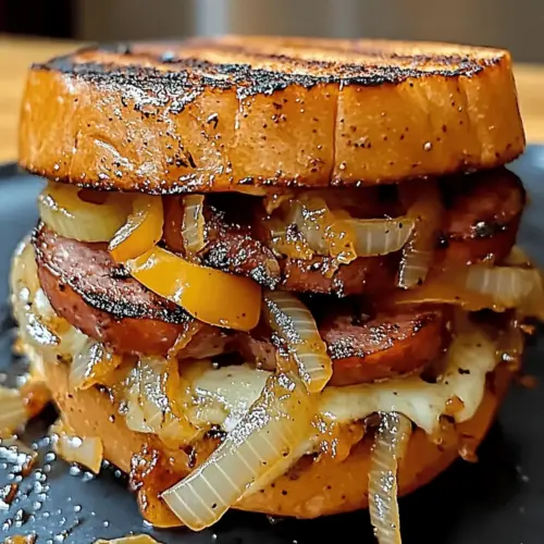 Grilled Kielbasa Sandwiches with Sweet Onion Flavor
