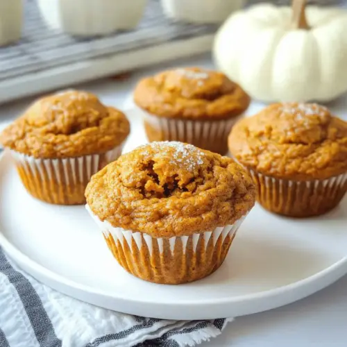 Protein Pumpkin Muffins