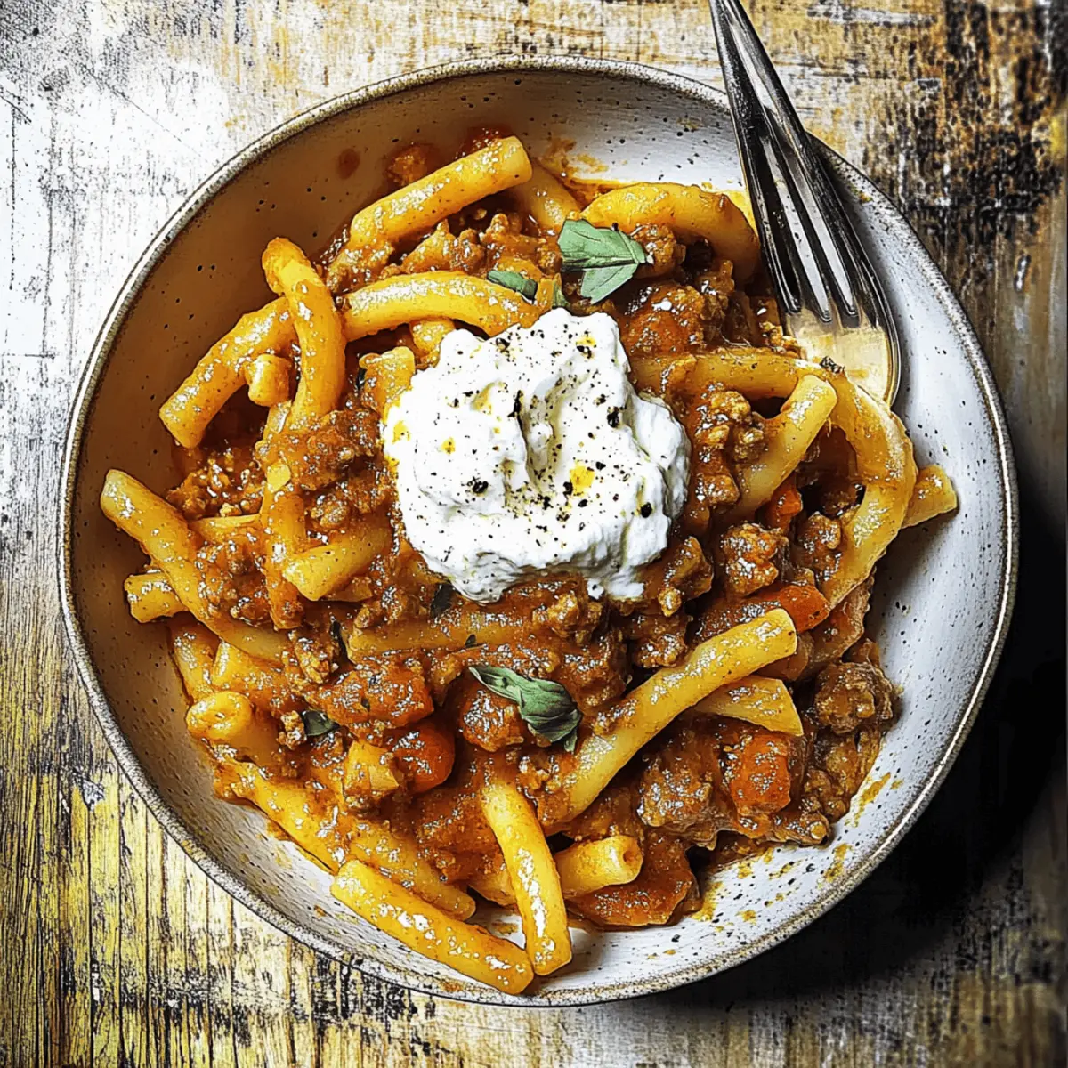 Pumpkin Beef Bolognese