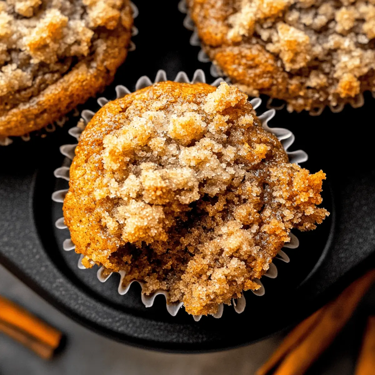 Pumpkin Streusel Muffins