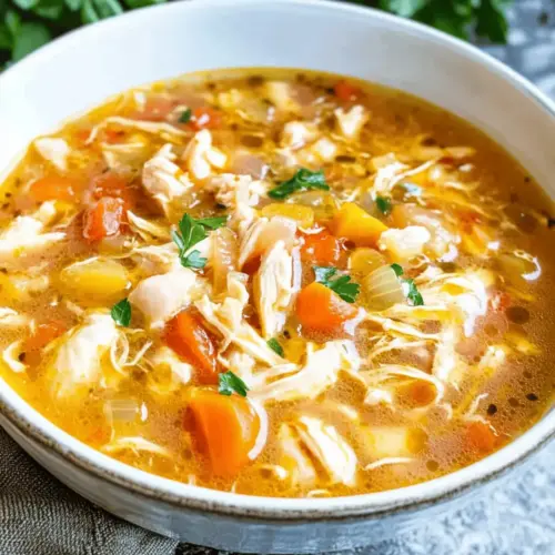 Sicilian Chicken Soup