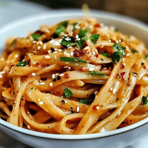 Spicy Chili Garlic Noodles
