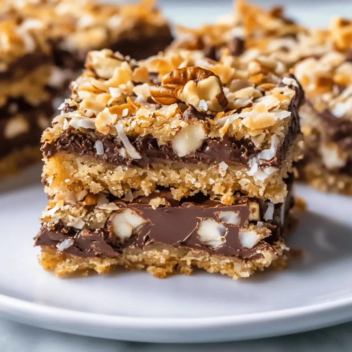 Toasted Coconut Magic Bars