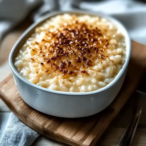 Best Condensed Milk Baked Rice Pudding
