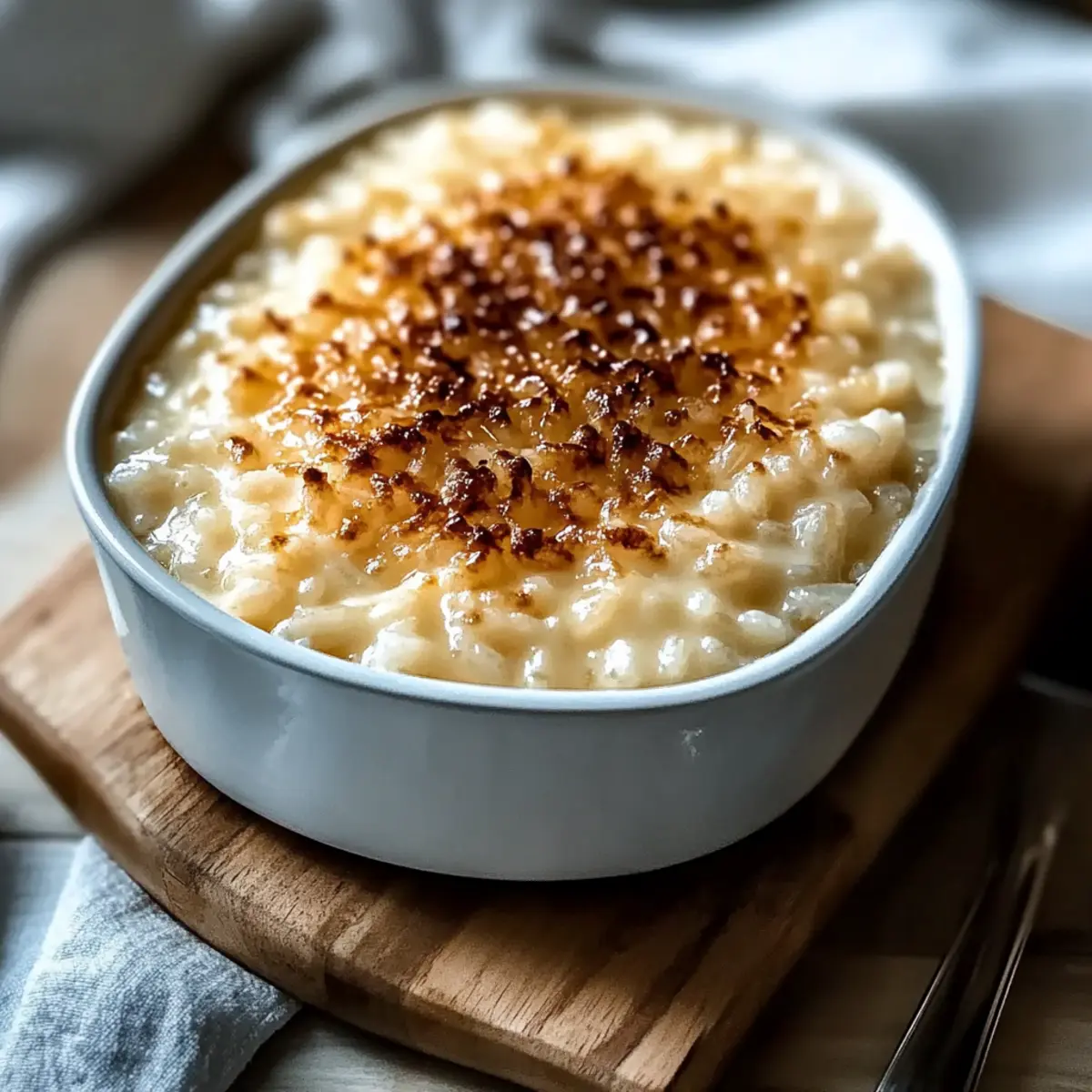 Best Condensed Milk Baked Rice Pudding