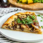 Mushroom & Onion Galette