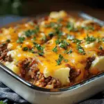 Loaded Potato Meatloaf Casserole