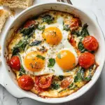 Baked Feta Eggs