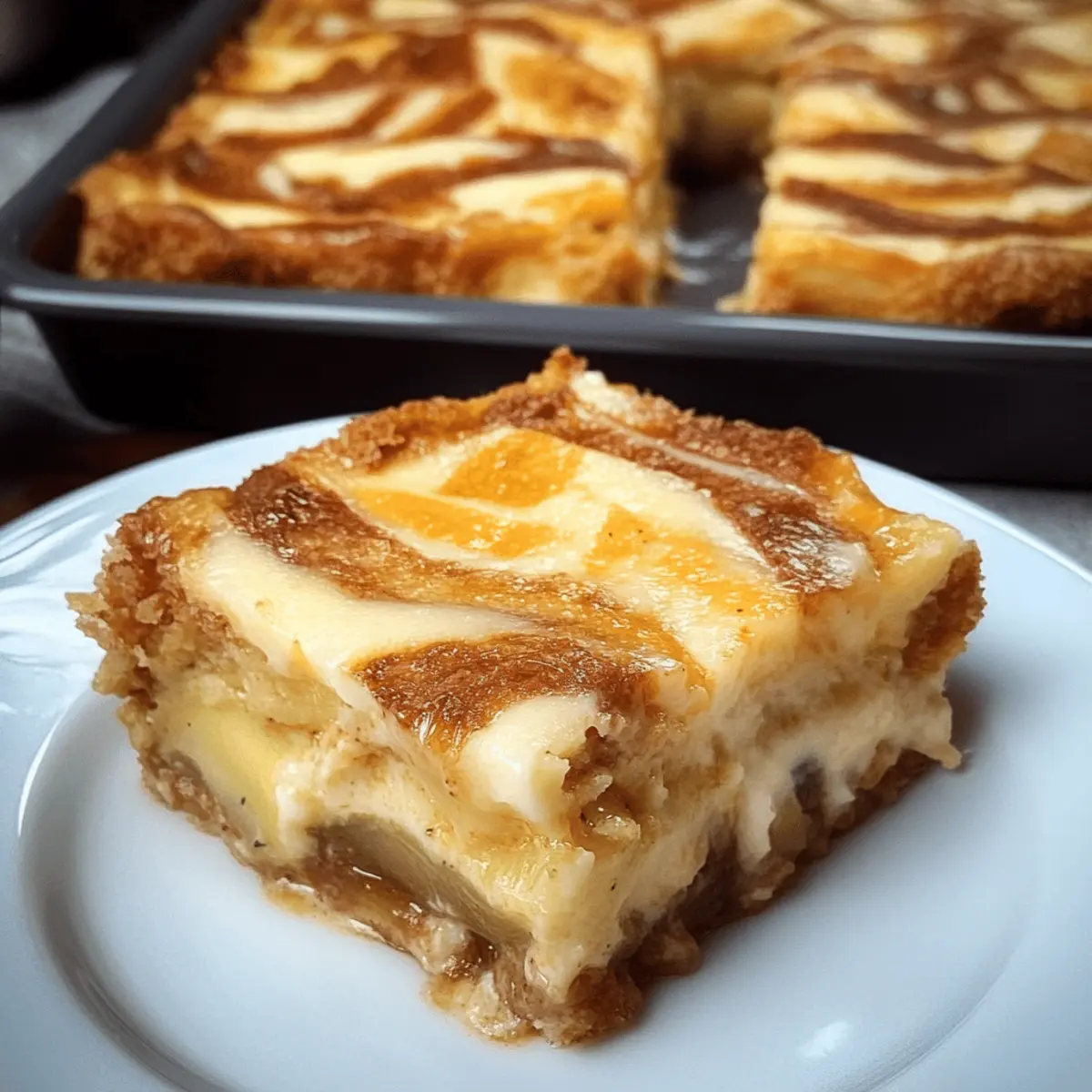 Blender Cinnamon Roll Cheesecake