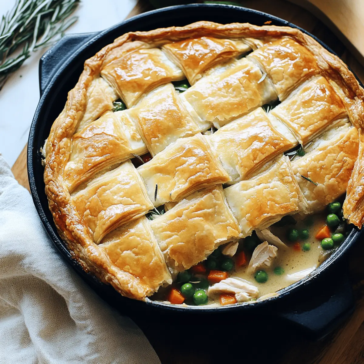 French-Inspired Chicken Pot Pie
