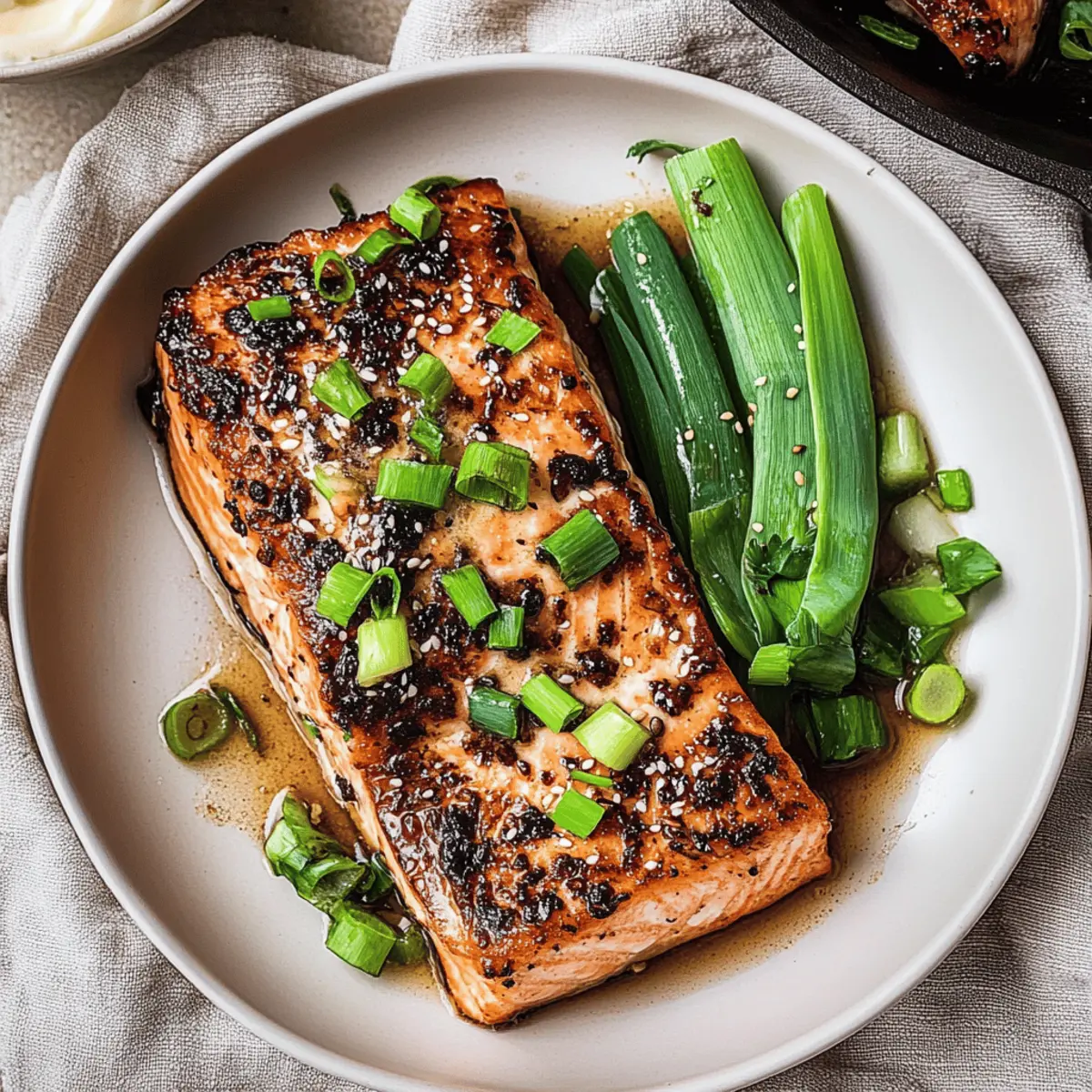Miso Butter Salmon