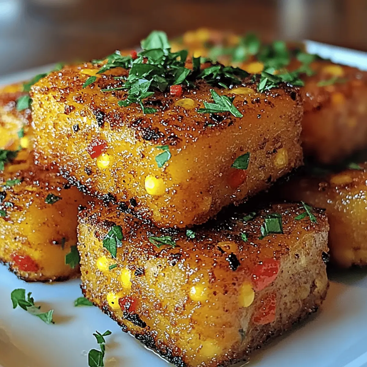 Southern-Style Honey Butter Cornbread Poppers