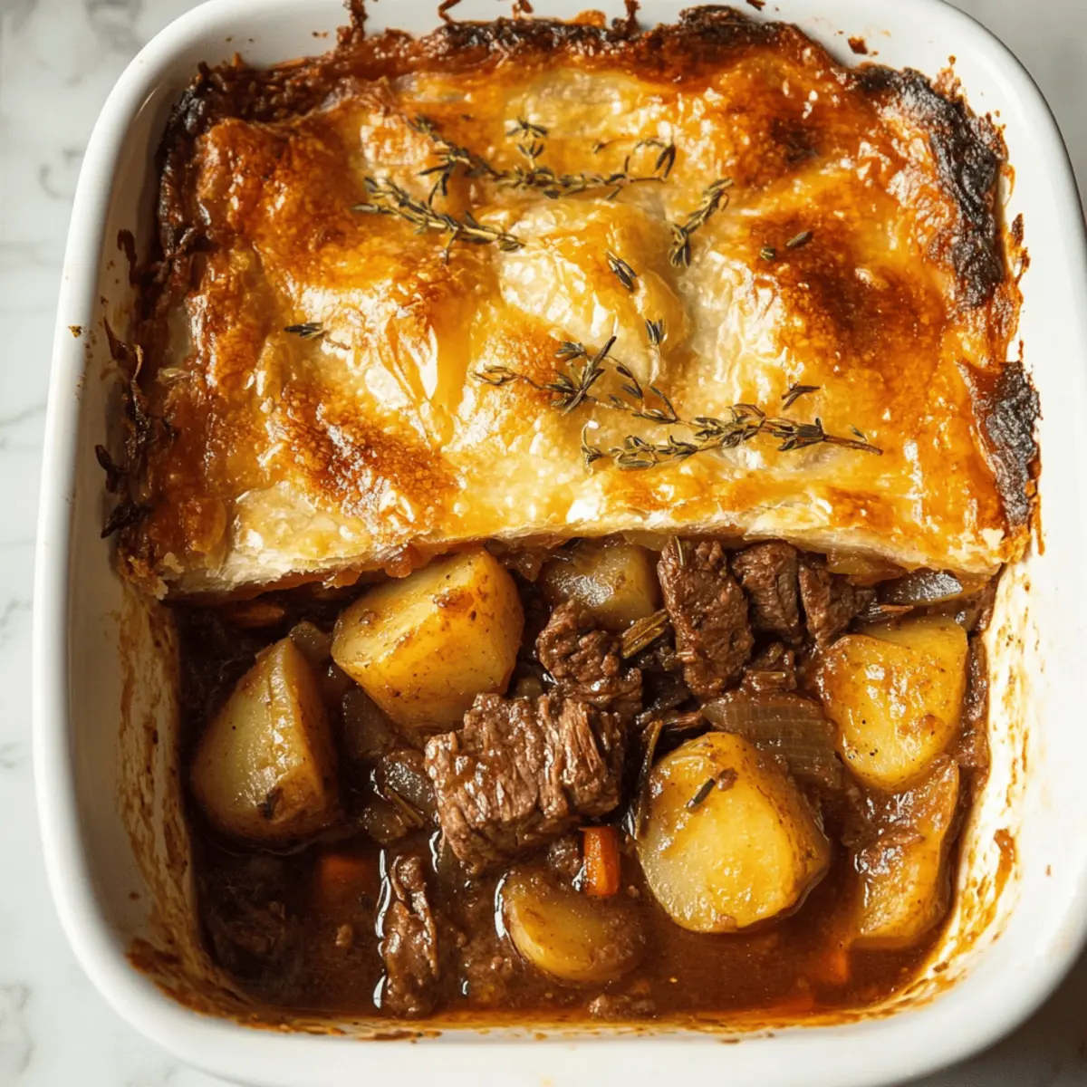 Steak and Potato Pie