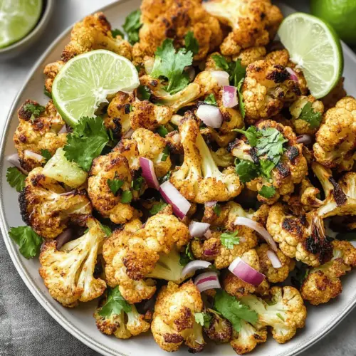 aramelized Mexican Roasted Cauliflower