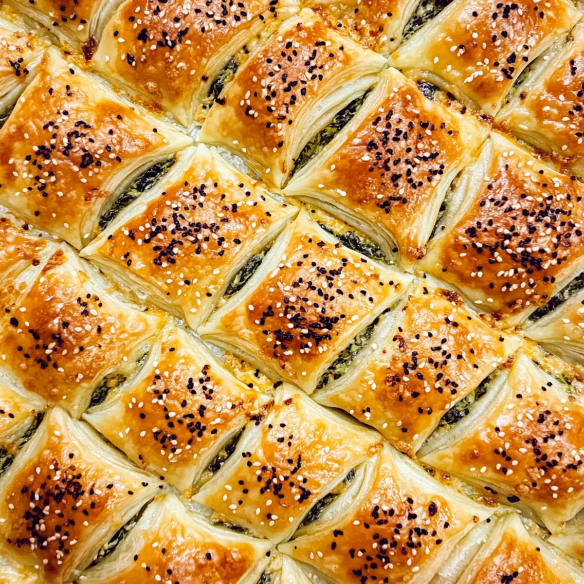 Sheet Pan Spinach & Cheese Bourekas