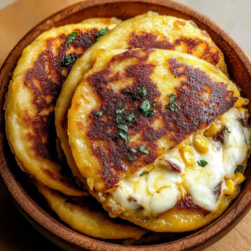 Venezuelan Sweet Corn Cachapas