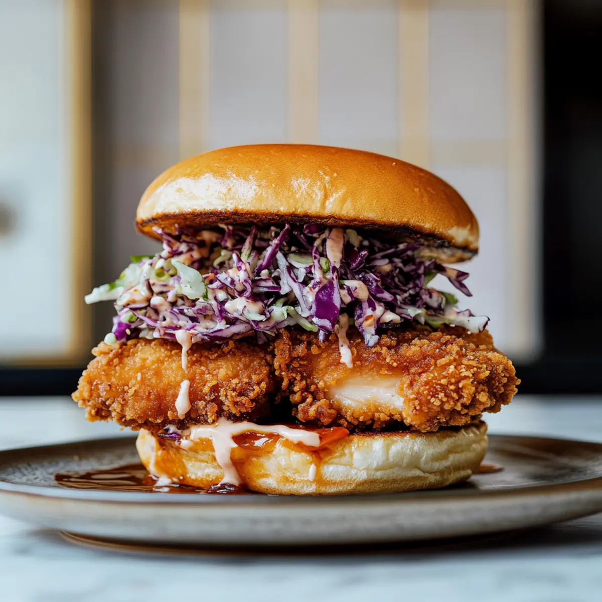 Japanese Fried Chicken Sandwich