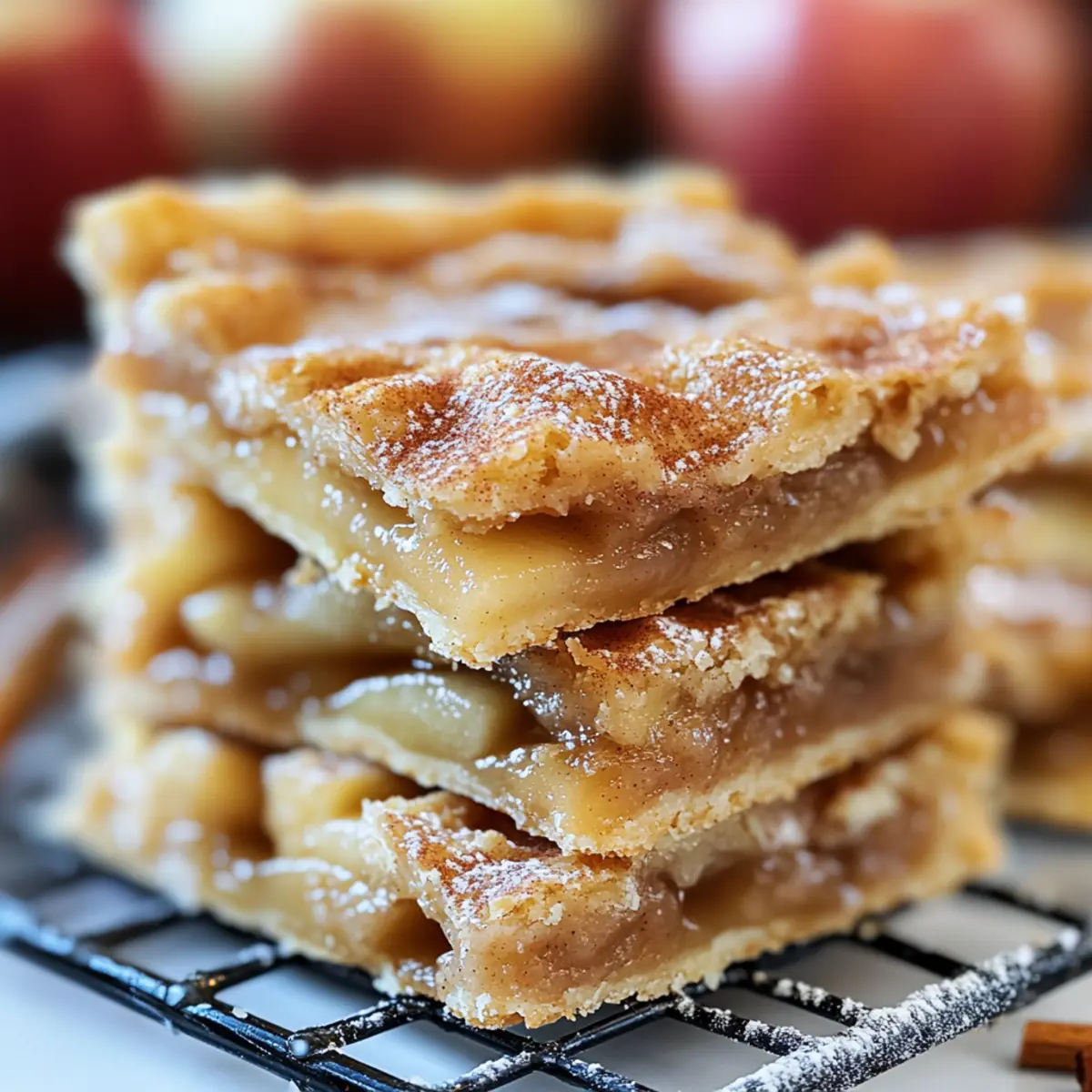 Flaky Apple Pie Bars