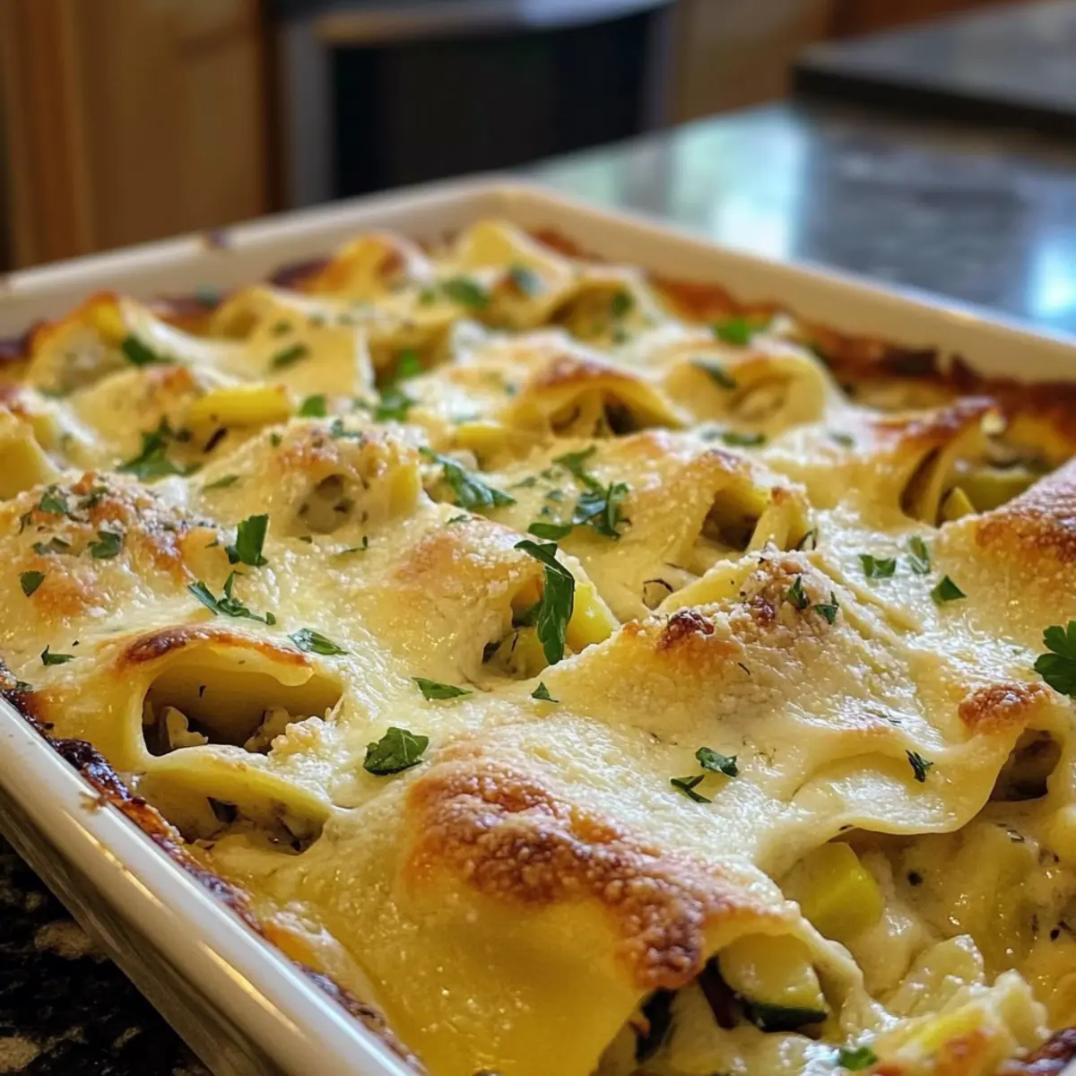 Artichoke Tortellini Bake