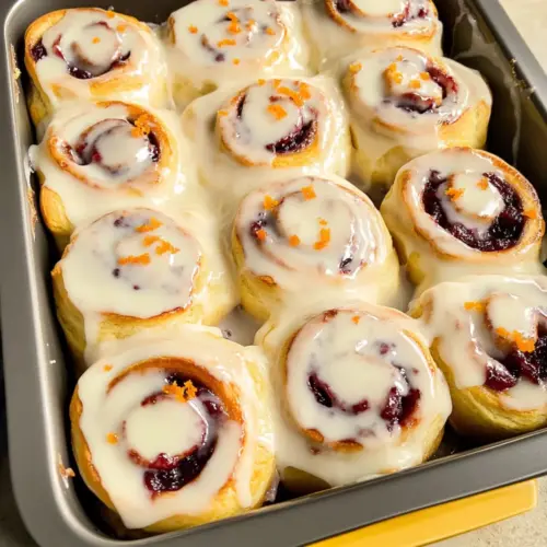 Cranberry Cinnamon Rolls